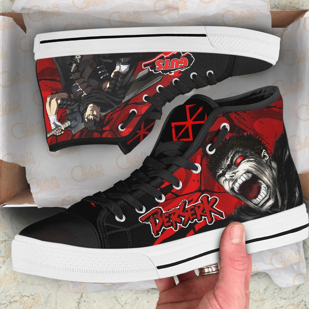 Guts High Tops Canvas Shoes - Image 2