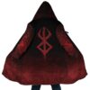 Brand of Sacrifice Berserk AOP Hooded Cloak Coat MAIN Mockup - Berserk Gifts