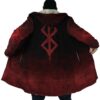Brand of Sacrifice Berserk AOP Hooded Cloak Coat NO HOOD Mockup - Berserk Gifts