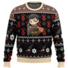 Chibi Guts Berserk Ugly Christmas Sweater FRONT mockup - Berserk Gifts