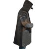Guts Armor Berserk AOP Hooded Cloak Coat RIGHT Mockup - Berserk Gifts