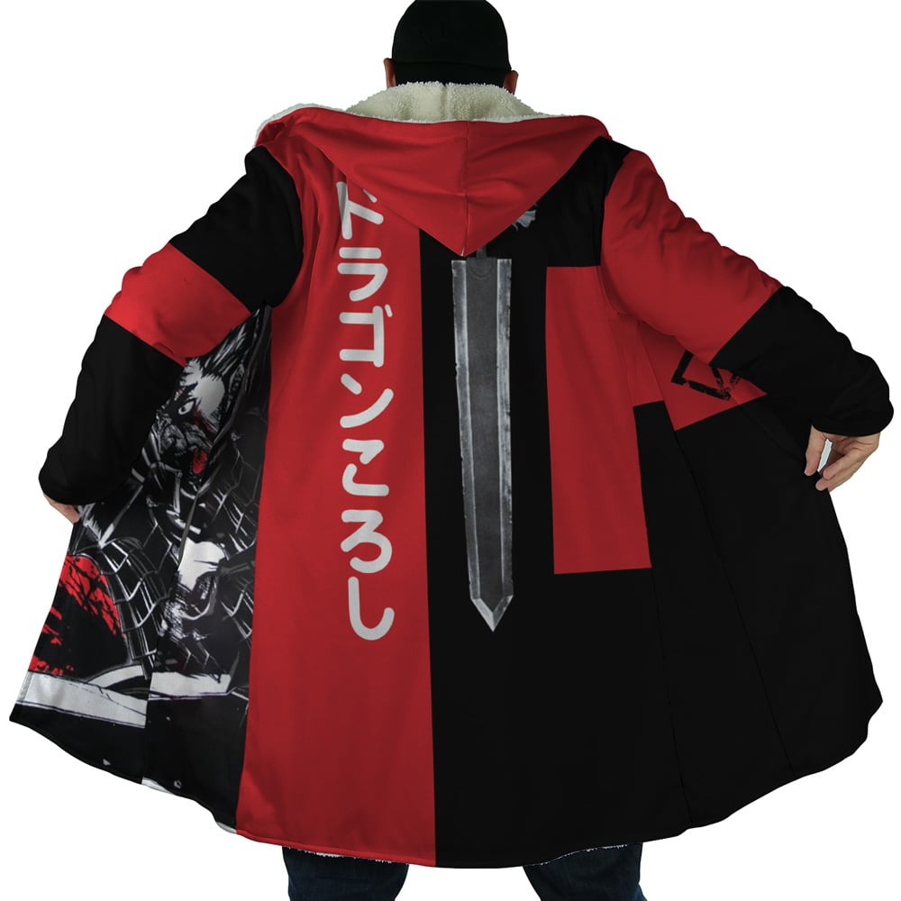 Guts Dragonslayer Berserk Dream Cloak Coat - Image 6